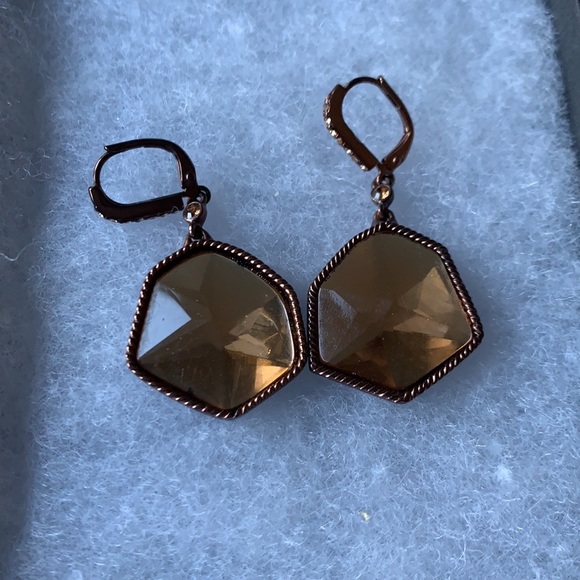 Vintage Givenchy Crystal drop Earrings - Picture 6 of 7